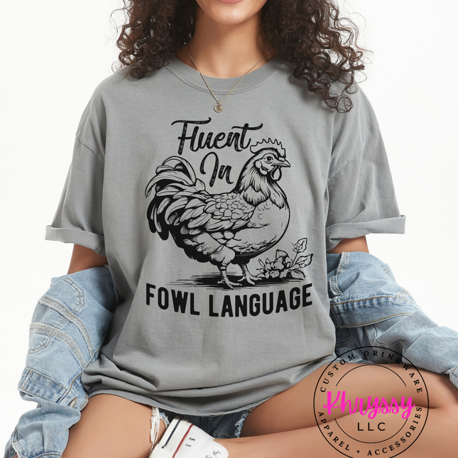 Fluent in Chicken — Floral Farmhouse Statement