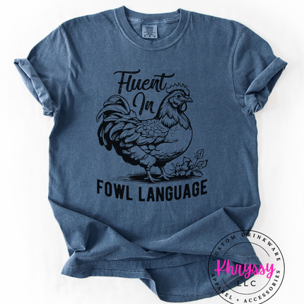 Fluent in Chicken — Floral Farmhouse Statement