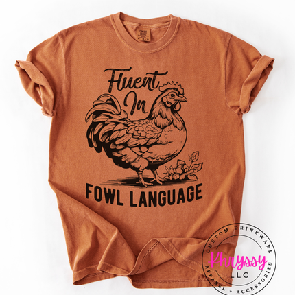 Fluent in Chicken — Floral Farmhouse Statement