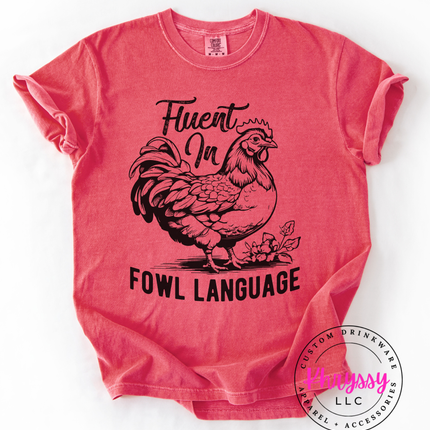 Fluent in Chicken — Floral Farmhouse Statement