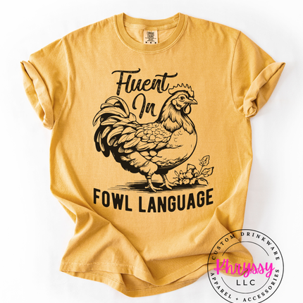 Fluent in Chicken — Floral Farmhouse Statement