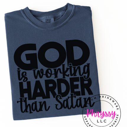God Is Working Unisex Shirt