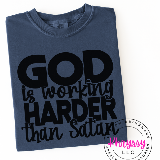 God Is Working Unisex Shirt