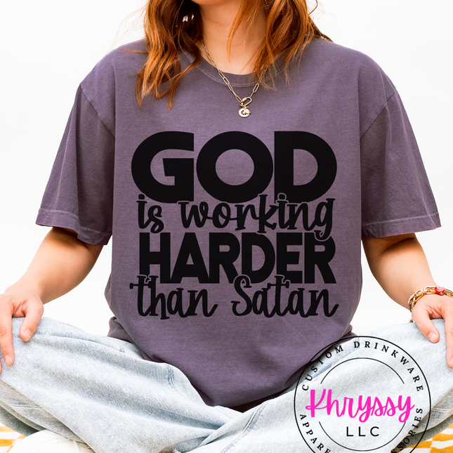 God Is Working Unisex Shirt