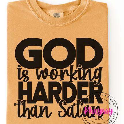 God Is Working Unisex Shirt