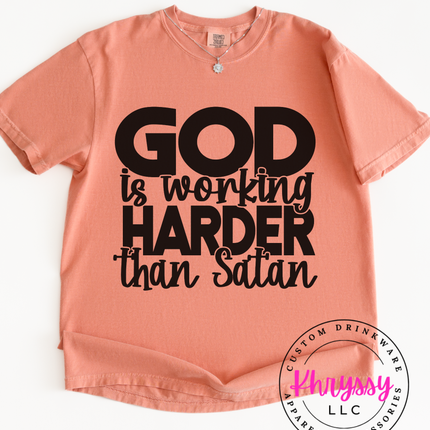 God Is Working Unisex Shirt