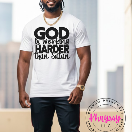 God Is Working Unisex Shirt