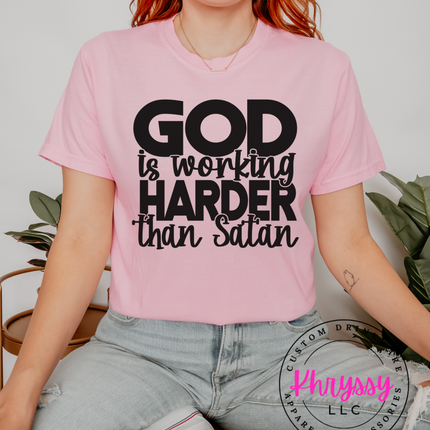 God Is Working Unisex Shirt