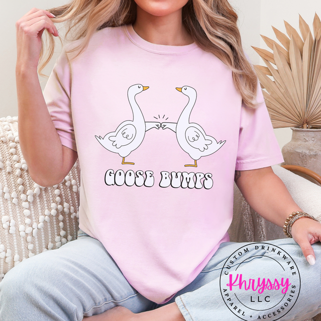 Goose Bumps — Funny Goose Pun Statement