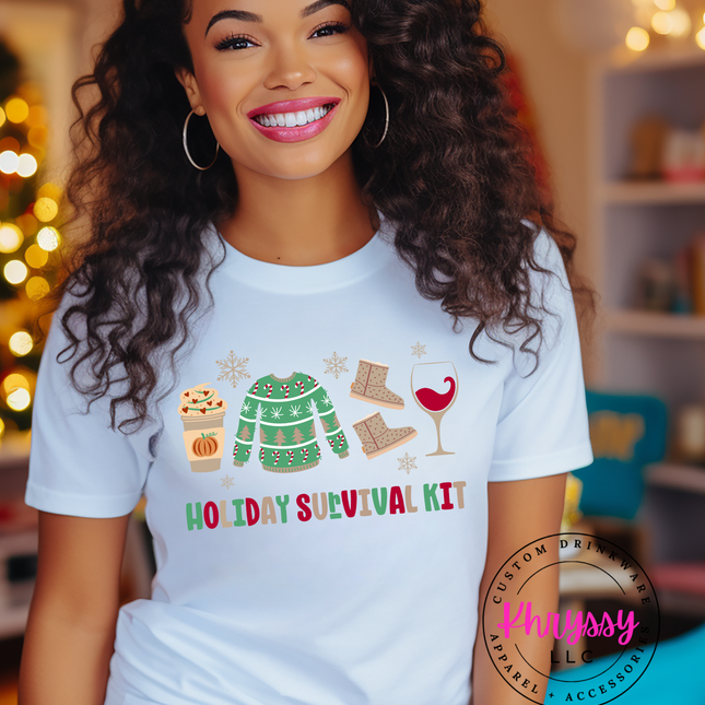 Holiday Survival Kit Unisex Shirt