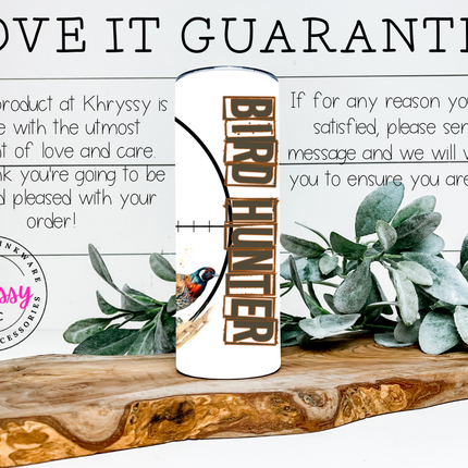Feathered Pursuit 20oz Tumbler with Straw