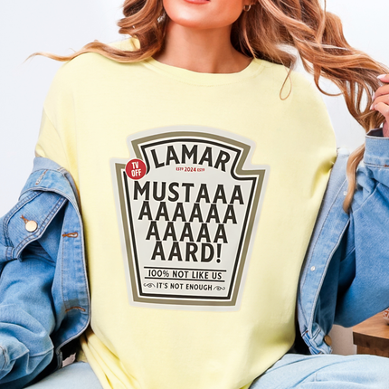 Lamar Mustaaaaard! Viral Humor Expression