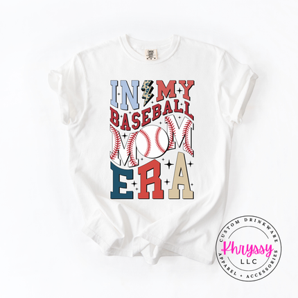In My Baseball Era Women's Game Day Style Baseball Mom Gift Bold Baseball Statement