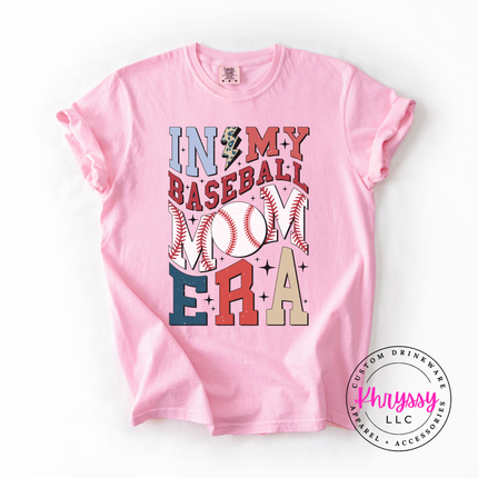 In My Baseball Era Women's Game Day Style Baseball Mom Gift Bold Baseball Statement