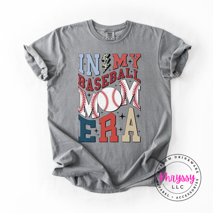 In My Baseball Era Women's Game Day Style Baseball Mom Gift Bold Baseball Statement