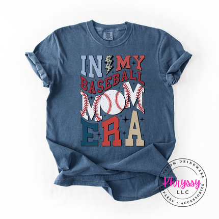 In My Baseball Era Women's Game Day Style Baseball Mom Gift Bold Baseball Statement
