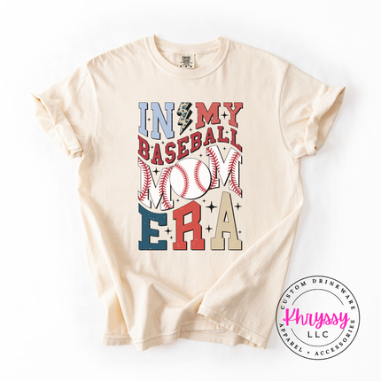 In My Baseball Era Women's Game Day Style Baseball Mom Gift Bold Baseball Statement