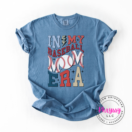 In My Baseball Era Women's Game Day Style Baseball Mom Gift Bold Baseball Statement
