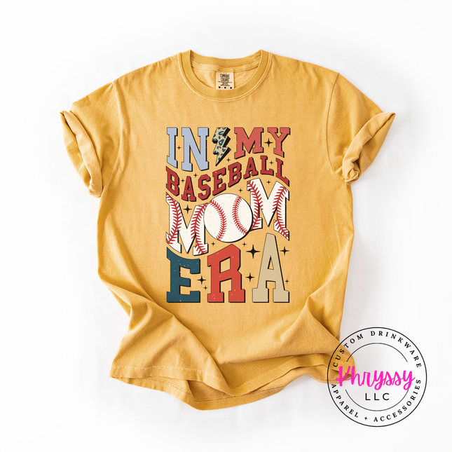 In My Baseball Era Women's Game Day Style Baseball Mom Gift Bold Baseball Statement