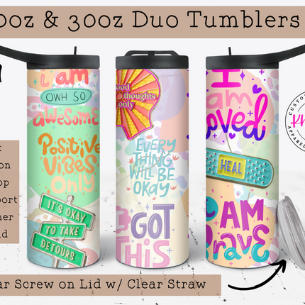I've Got This Custom 20oz Tumbler with Straw