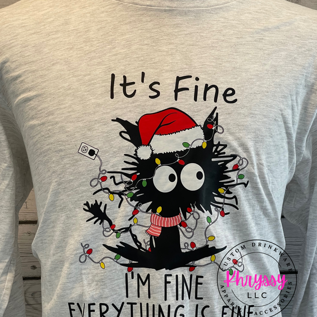 READY TO SHIP: It's Fine, I'm Fine, Everything is Fine Unisex Shirt