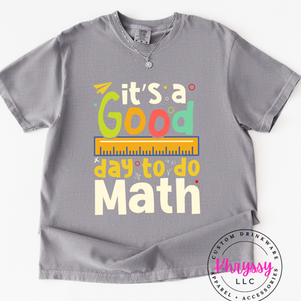 It’s A Good Day To Do Math