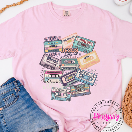 Jesus Anthems Unisex Shirt - Embrace the Power of Faithful Music