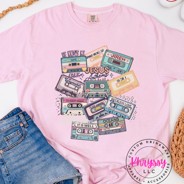 Jesus Anthems Unisex Shirt - Embrace the Power of Faithful Music