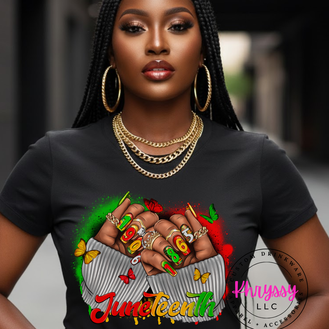 Juneteenth Knuckles — Vibrant Heritage Knuckle Art