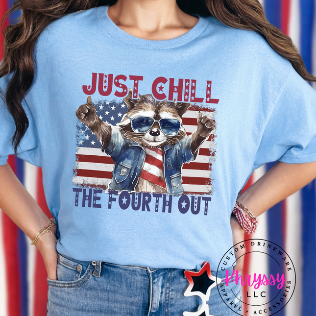 Patriotic Raccoon Celebration Unisex Shirt