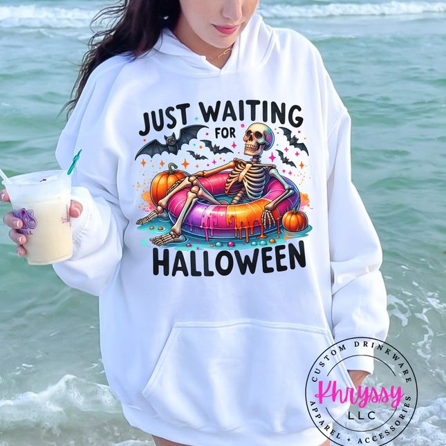 Just Waiting for Halloween Unisex Shirt