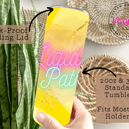 Liquid Patience Custom 20/30oz Tumbler with Straw