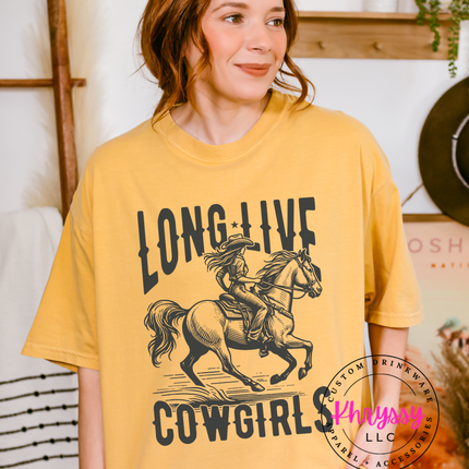 Long Live Cowgirls Western Riding Statement