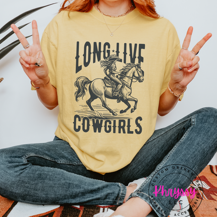 Long Live Cowgirls Western Riding Statement