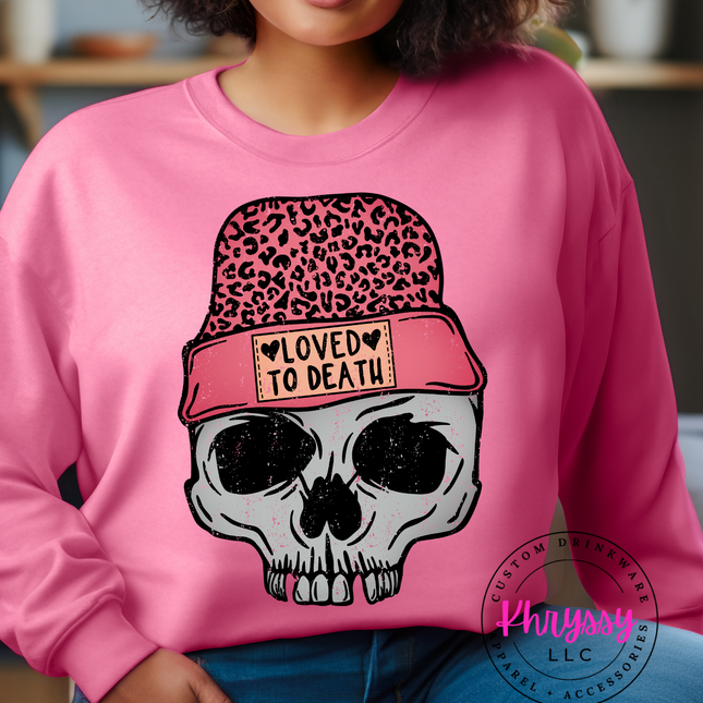 Eternal Adoration: 'Loved To Death' Unisex Shirt