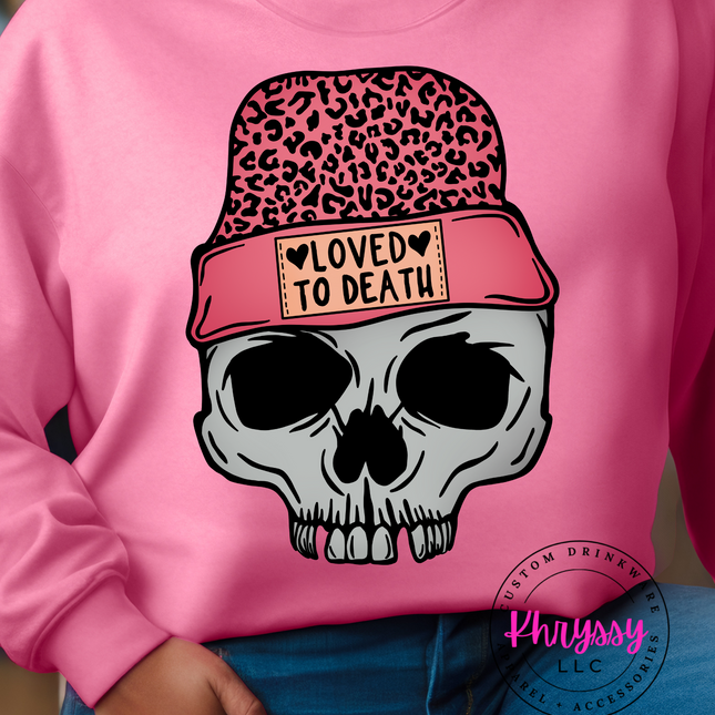 Eternal Adoration: 'Loved To Death' Unisex Shirt