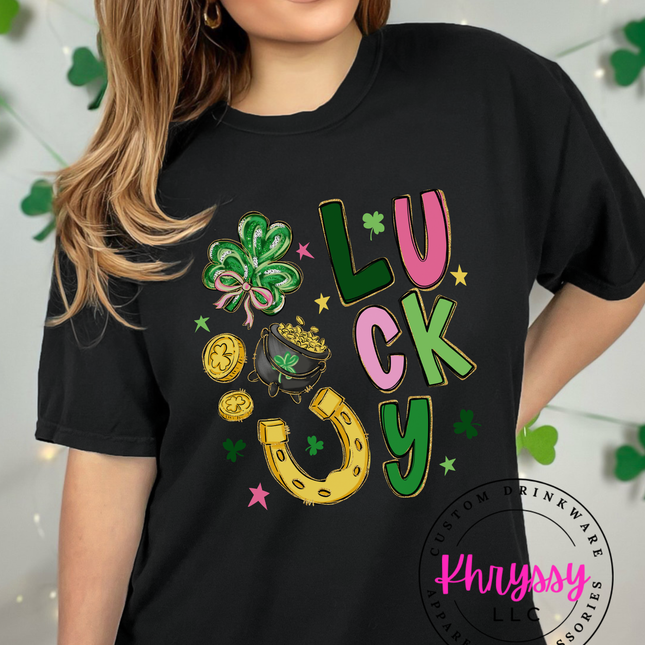 Lucky — Bold Colorful St. Patrick's Day Typography Statement