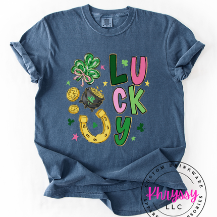 Lucky — Bold Colorful St. Patrick's Day Typography Statement