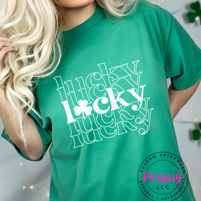 Lucky Sweatshirt | St. Patrick's Day Graphic Pullover | Cozy and Stylish