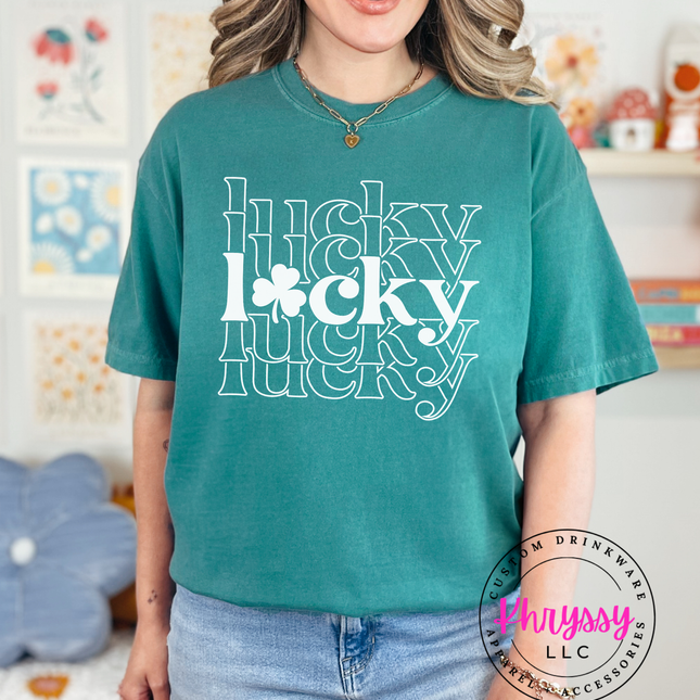 Lucky Sweatshirt | St. Patrick's Day Graphic Pullover | Cozy and Stylish