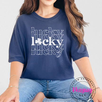Lucky Sweatshirt | St. Patrick's Day Graphic Pullover | Cozy and Stylish