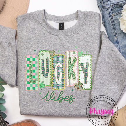 Lucky Vibes Pastel Patchwork Cheer For St Patrick’s Celebrations