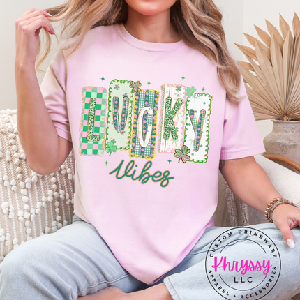 Lucky Vibes Pastel Patchwork Cheer For St Patrick’s Celebrations