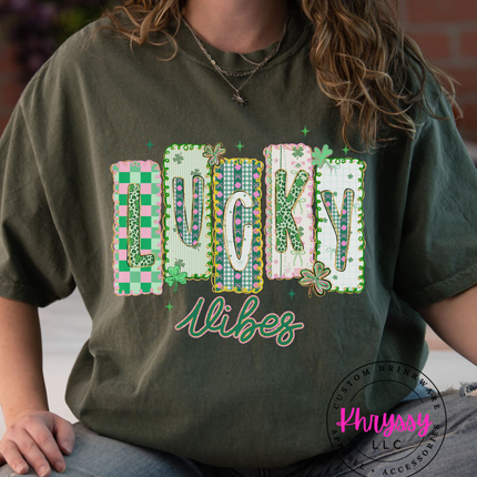 Lucky Vibes Pastel Patchwork Cheer For St Patrick’s Celebrations