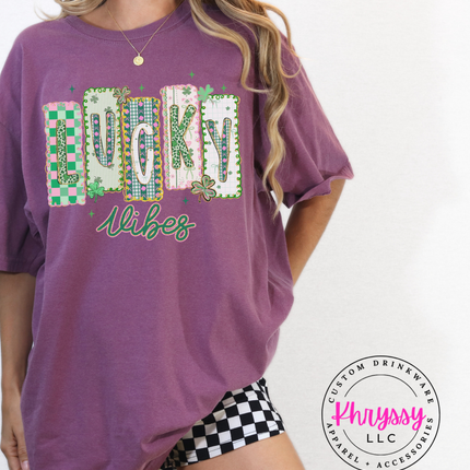 Lucky Vibes Pastel Patchwork Cheer For St Patrick’s Celebrations