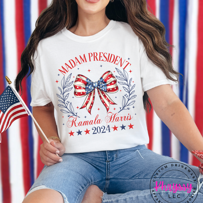 Madam President Kamala 2024 Unisex Shirt