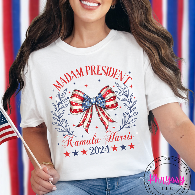 Madam President Kamala 2024 Unisex Shirt