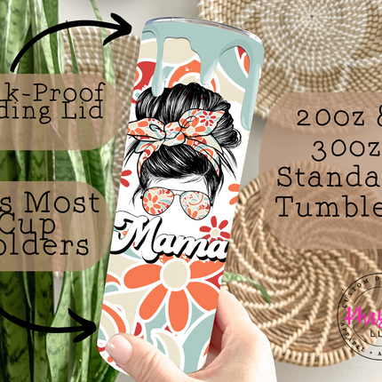 Mama & Mini Retro Tumbler
