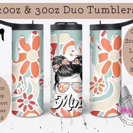 Mama & Mini Retro Tumbler