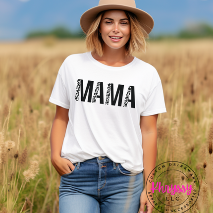 Cow Print Mama Farmhouse Gift Set